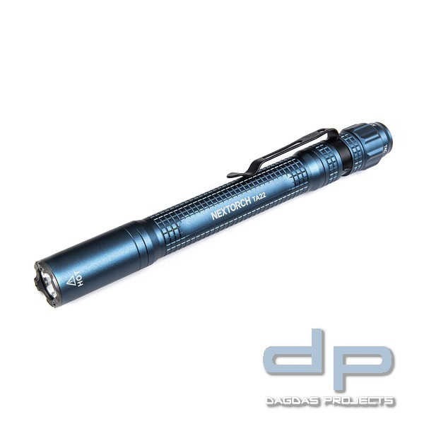 NEXTORCH TA22 - "BLAU" Slim Line Tactical LED Stift-Taschenlampe