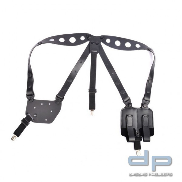 SAFARILAND® 1051 Schulter-/Tragespinne horiz./vert., inkl. Doppelmagazintasche Rechts
