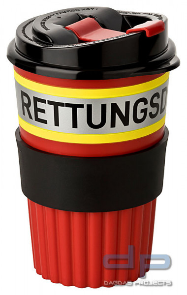 Mehrwegbecher Coffee to go RETTUNGSDIENST