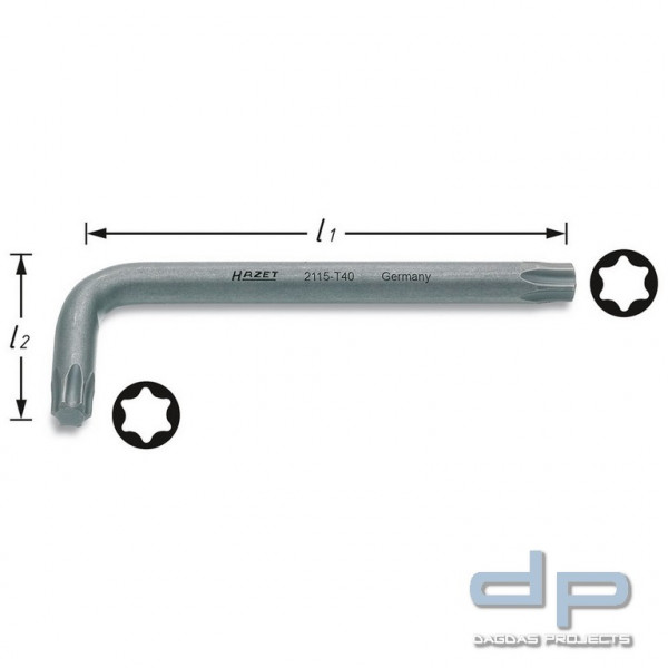 Hazet Winkelschraubendreher 2115-T25