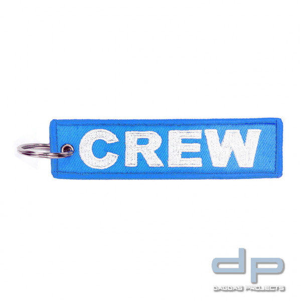 Schlüsselanhänger Crew hellblau