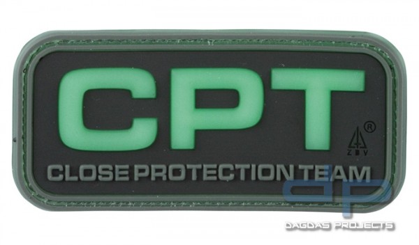 3D Rubber Patch Black CPT-Naval Gid