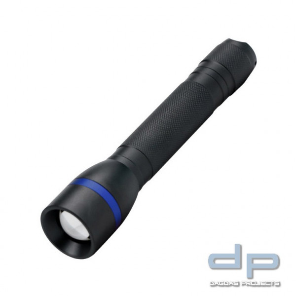XCell LED - Taschenlampe L300, fokussierbar, inkl. Holster und AA Batterien
