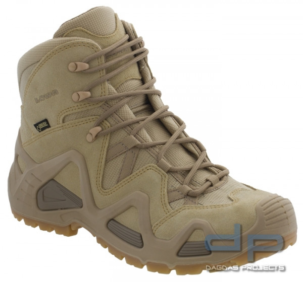 Lowa Zephyr GTX Mid TF Einsatzstiefel Desert, Größe: EU 43,5 / UK 9