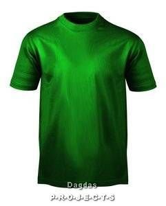 Super Premium T-Shirt Fruit of the Loom bottle green