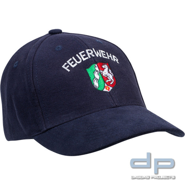 Basecap FEUERWEHR Nordrhein-Westfalen, mit Landeswappen, gestickt