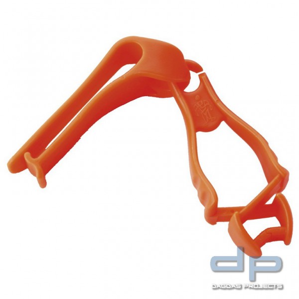 Handschuhclip Grabber, Klammer/Clip Farbe Orange