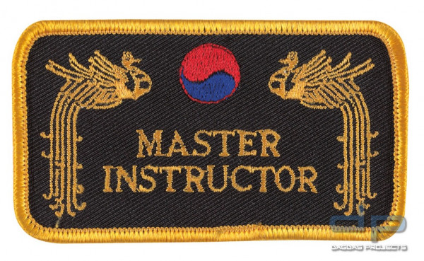 DANRHO Stickabzeichen Master Instructor