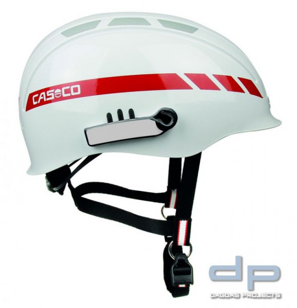 Casco PF 100 Rescue weiß rot Helm für Techn. Rettung + Wald-/Flächenbrand