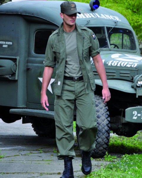 US JUNGLE PANTS M64 VIETNAM OLIV Größe: XL