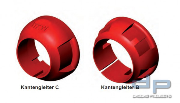 Storz-C-42 Kanten-Gleiter rot