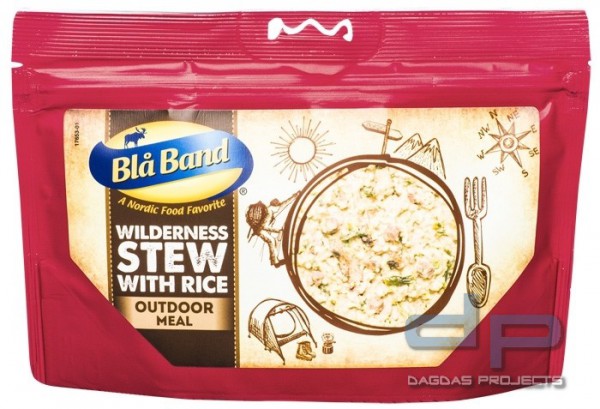 Blå Band Outdoor Meal - Wildnis Eintopf mit Reis