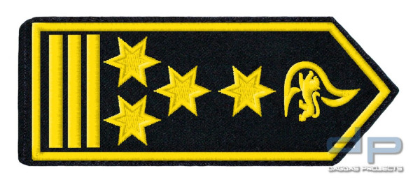 Schulterklappenpaar Feuerwehr, Baden-Württemberg Leitende/r Branddirektor/-in (A16) alsFw-Kdt