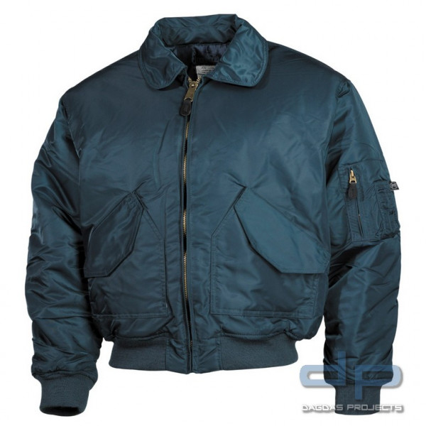US CWU Pilotenjacke, navyblau Größe M