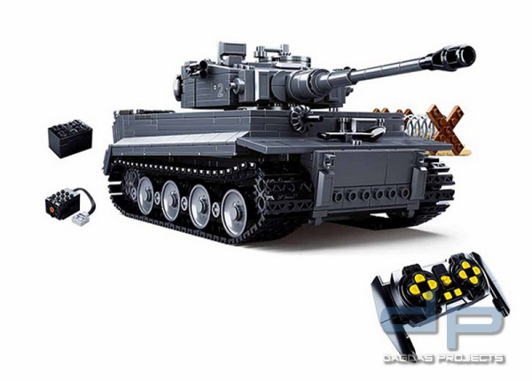 Sluban Army RC German tiger tank M38-B0851