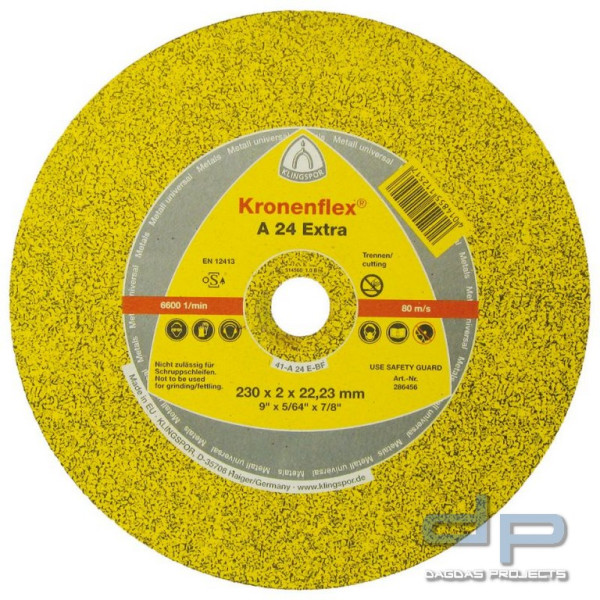 Forum Trennscheibe A24 Extra 125 x 2,5 mm gekröpft