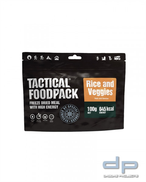 TACTICAL FOODPACK® RICE AND VEGGIES VP2