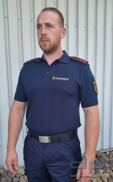 Feuerwehr Dienstpoloshirt, unisex