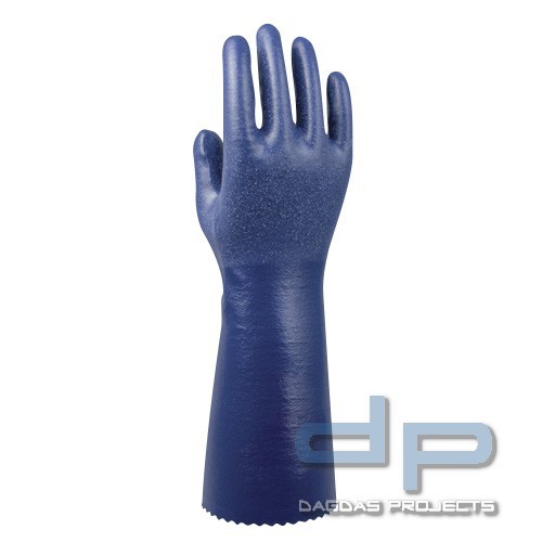 Chemikalienschutz-Handschuhe in Blau