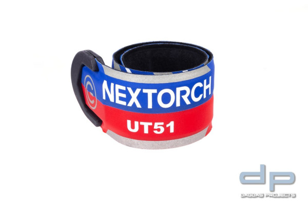 NEXTORCH UT51 Rot-blau blinkendes Warn-Signalband
