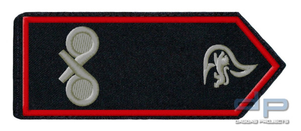 Schulterklappenpaar Feuerwehr, Baden-Württemberg Fachberater Gefahrgut