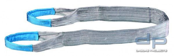 120 mm Hebeband EN 1492-1 120 mm X 6 m grau