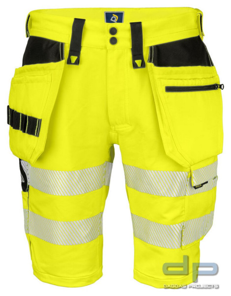 Projob 6575 SHORTS STRETCH EN ISO 20471 KLASSE 2/1 in verschiedenen Farben