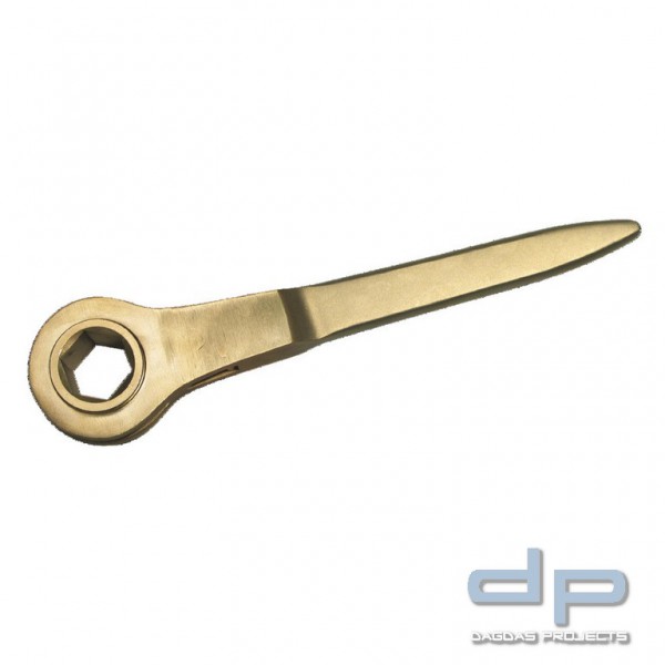 Ringratschenschlüssel funkenfrei, 6-kant, 30 mm