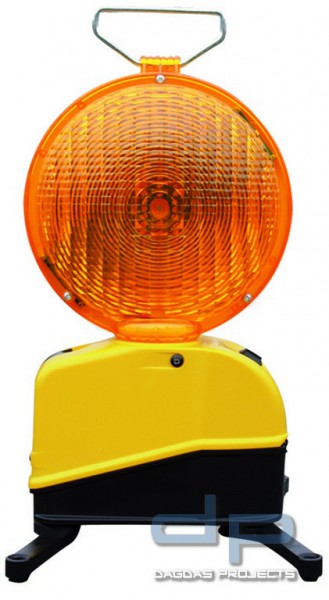 Star-Flash LED Typ 627 Führungslichtanlage einseitig gelb für Batteriebetrieb, ohne Batterie