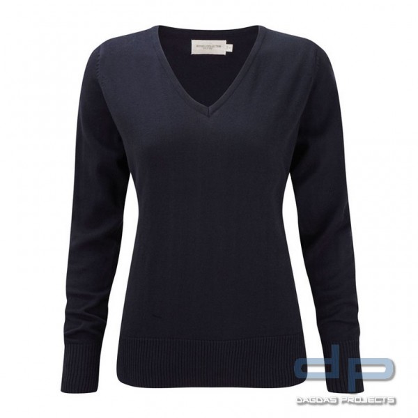 Damen Strickpullover Schwarz oder Dunkelblau