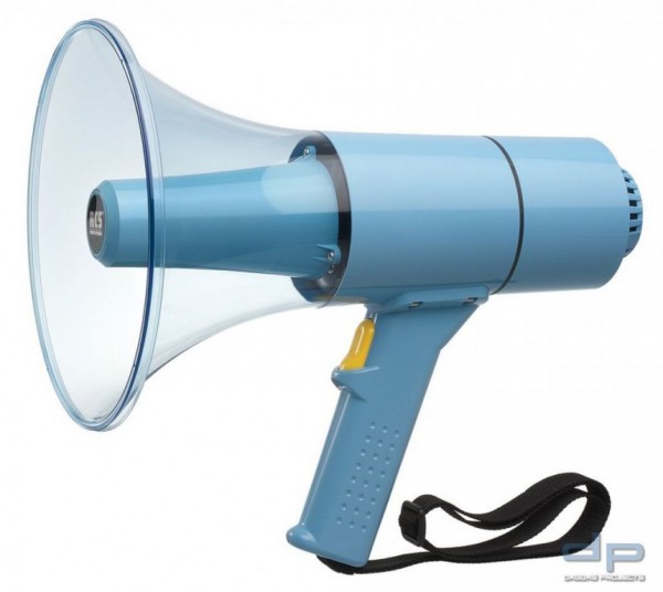 WHM-025 Waterproof HandMegaphon, max. 25 W, hellblau