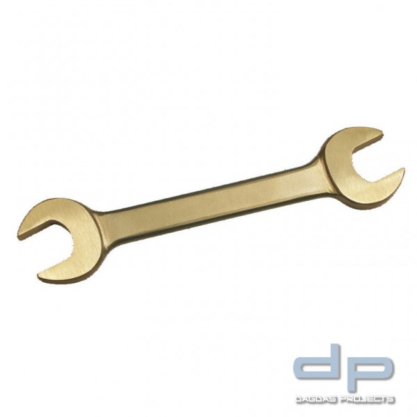 Doppelmaulschlüssel funkenfrei, ähnlich DIN 3110, 23 x 26 mm