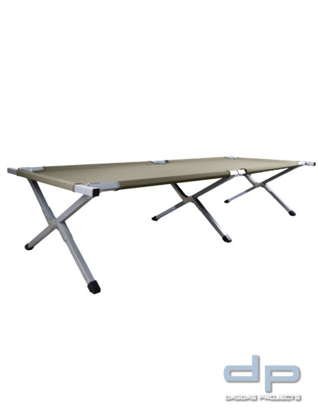 FELDBETT US TYP STEEL M.TA.190X65 CM OLIV inkl. Transporttasche VPE 2