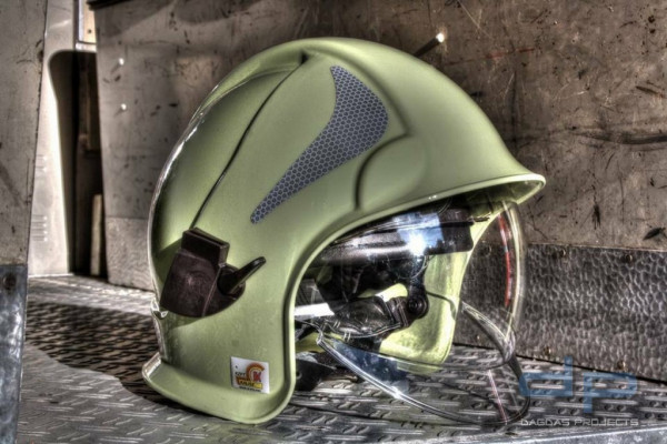 Feuerwehrhelm Vulcan CV 102 / Typ B nach EN 443 in Fluoreszierend