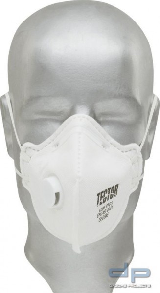 TECTOR® Feinstaub-Faltmaske P3 VPE 12