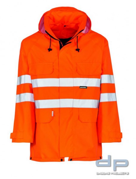 Warnjacke Traffic gammatex Warnorange inklusive Steppfutter