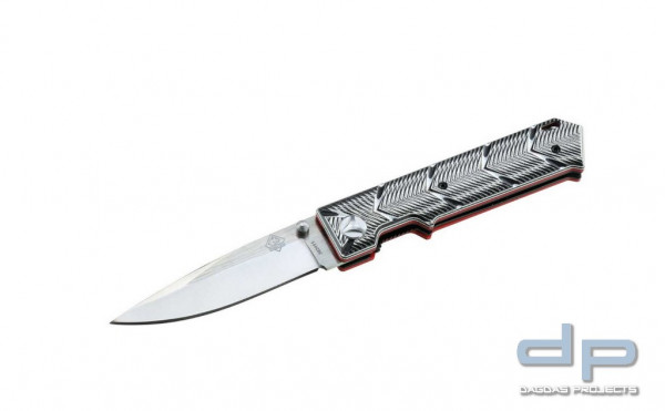 Einhandmesser mit einer Klinge aus nicht-rostfreiem Hochleistungs-Kohlenstoffstahl D2