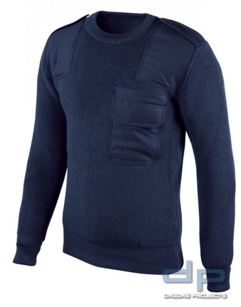 CSLI Pullover Acryl Blau