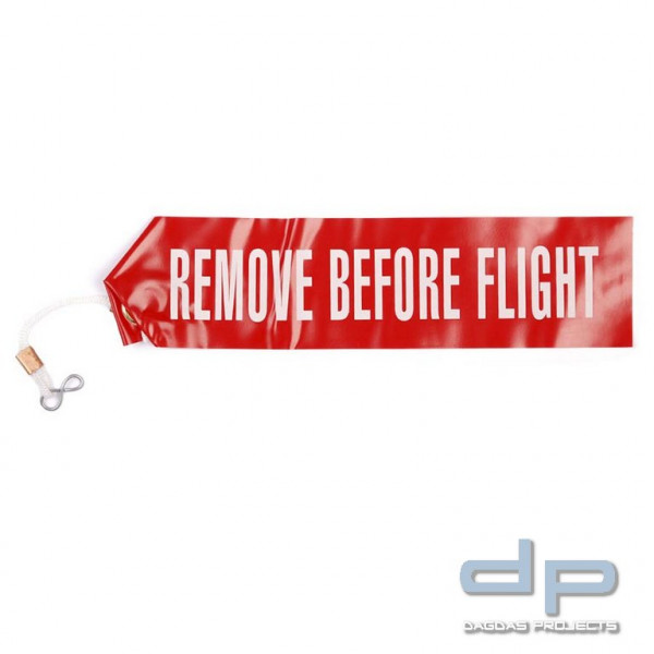 Sicherheitsband Remove before Flight