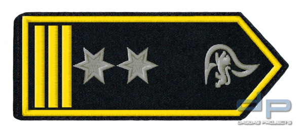 Schulterklappenpaar Feuerwehr, Baden-Württemberg Brandoberinspektor/-in (A10) als Fw-Kdt