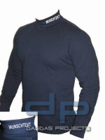 Atmungsaktiver Behörden-Funktionsrolli Dunkelblau mit AUFDRUCK nach Wunsch Atmungsaktiver Behörden-Funktionsrolli Dunkelblau mit AUFDRUCK nach Wunsch