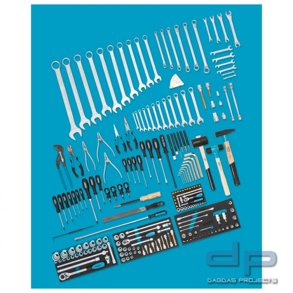Hazet PORSCHE Werkzeug-Sortiment 0-3300/218