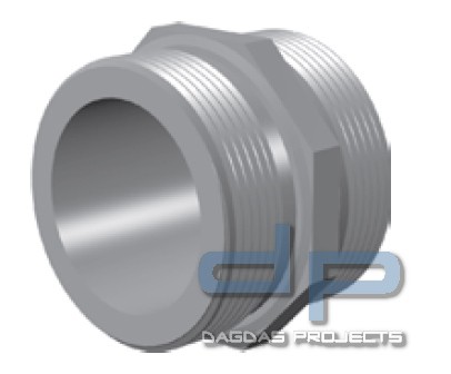 Übergangsstück 1&quot; x 1 1/2&quot; AG/AG LM