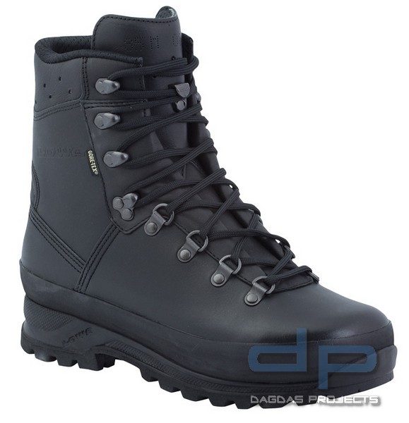 Lowa Bergschuh Mountain Boot GTX W s Schwarz Dagdas Projects Behordenausruster
