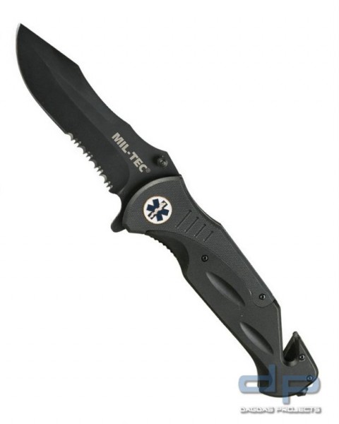 MEDICAL POCKET KNIFE 440/G10 Rettungsmesser