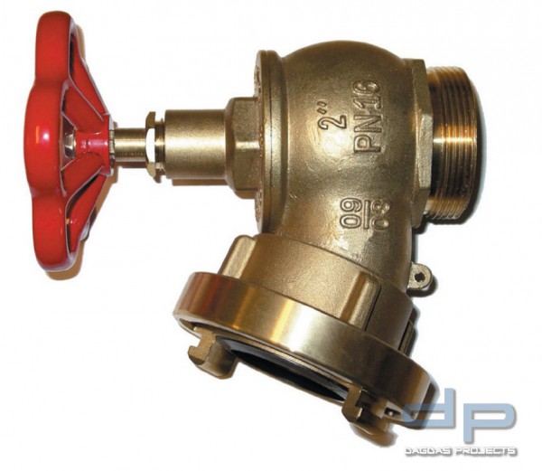 Schlauchanschlußventil MS AG 2" Storz-C LM