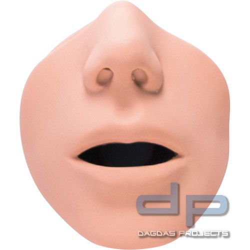Mund-/Nasenstücke für Reanimationstorso Brad 10er Pack