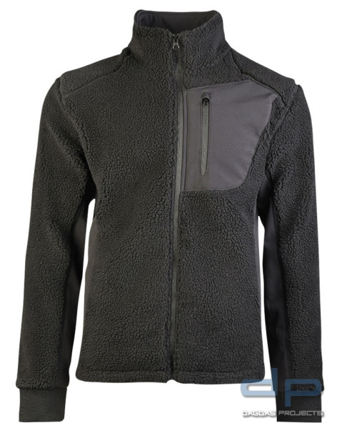 Mil-Tec - Bearforce Kälteschutz Jacke (Teddy Fleece) in Schwarz, Größe: XXL
