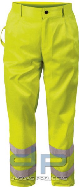 Warnschutz Bundhose in Gelb