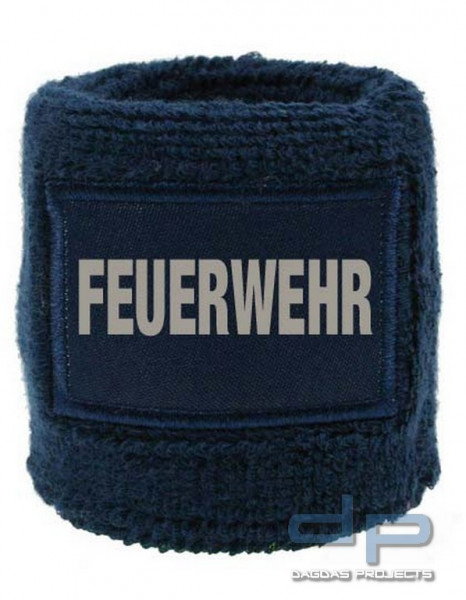 Schweißarmband mit Wunschaufdruck in reflex silber